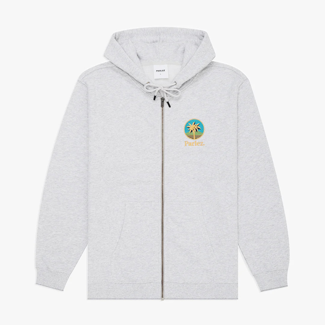 Parlez Vigie Zip Hoodie Heather Grey