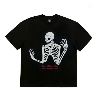 Culture Heritage - Give Them Hell Tee | Black