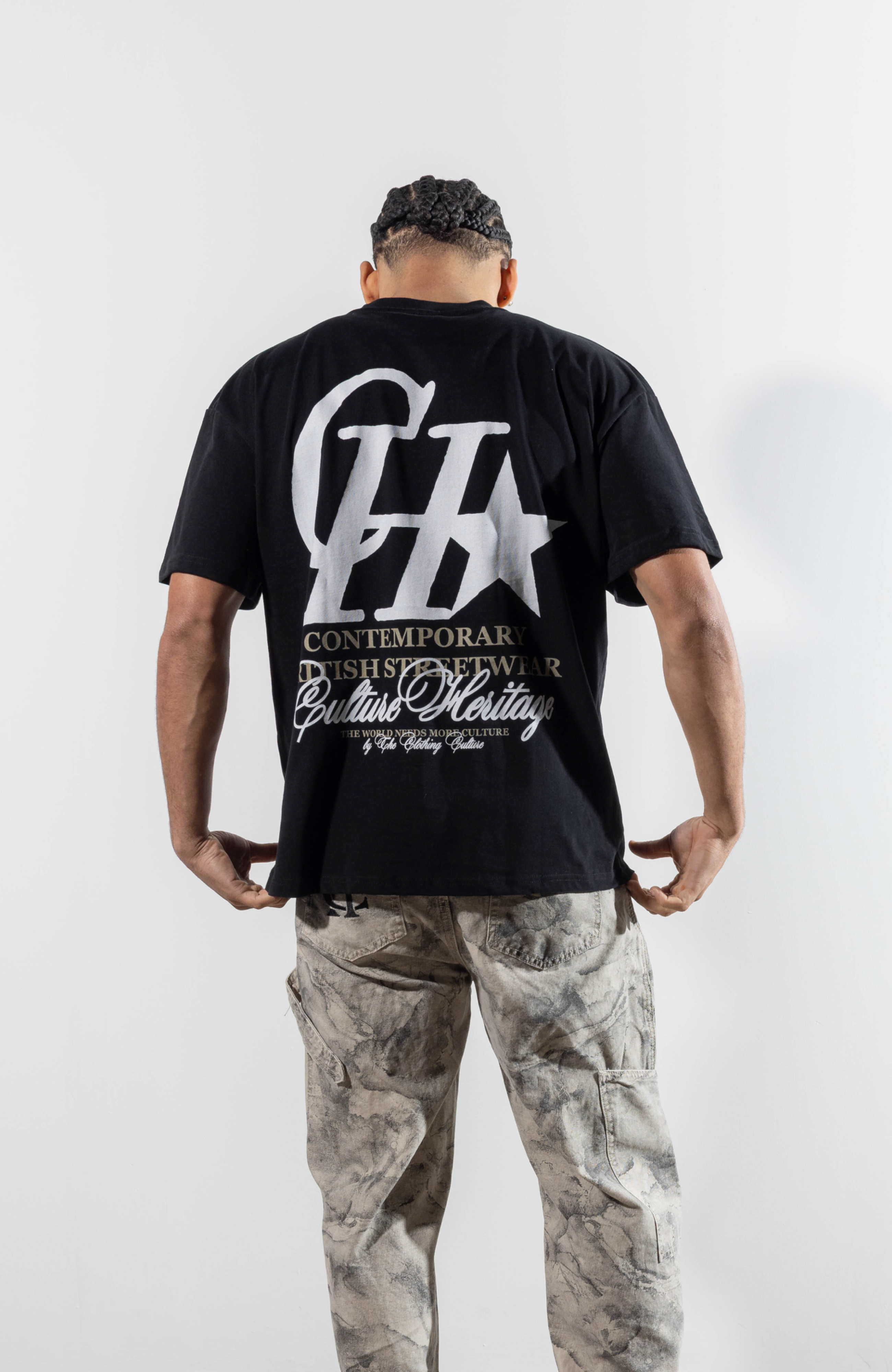 Culture Heritage - Contemporary Tee | Black