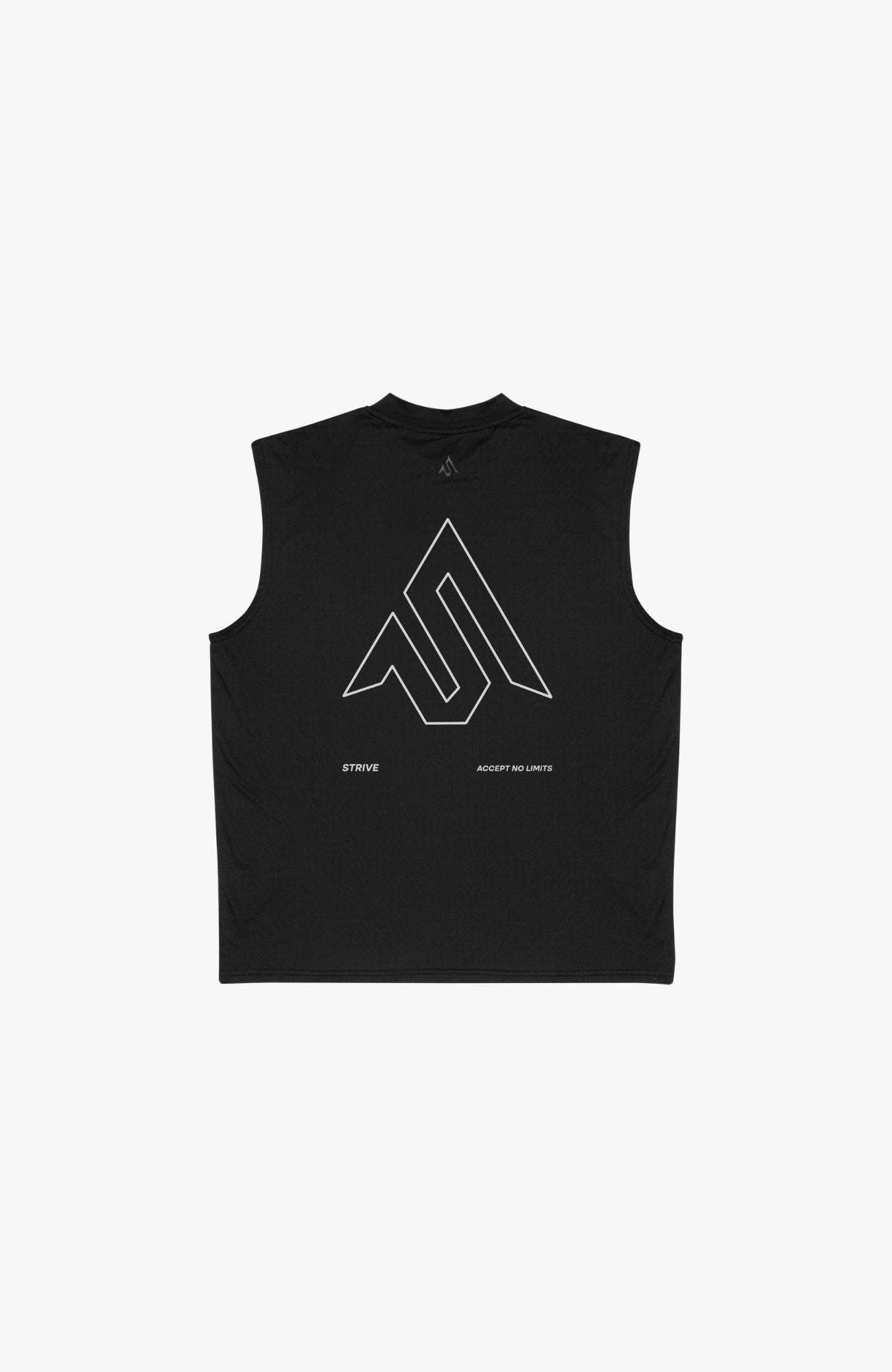 Strive - Outline Logo Cut Off | Black