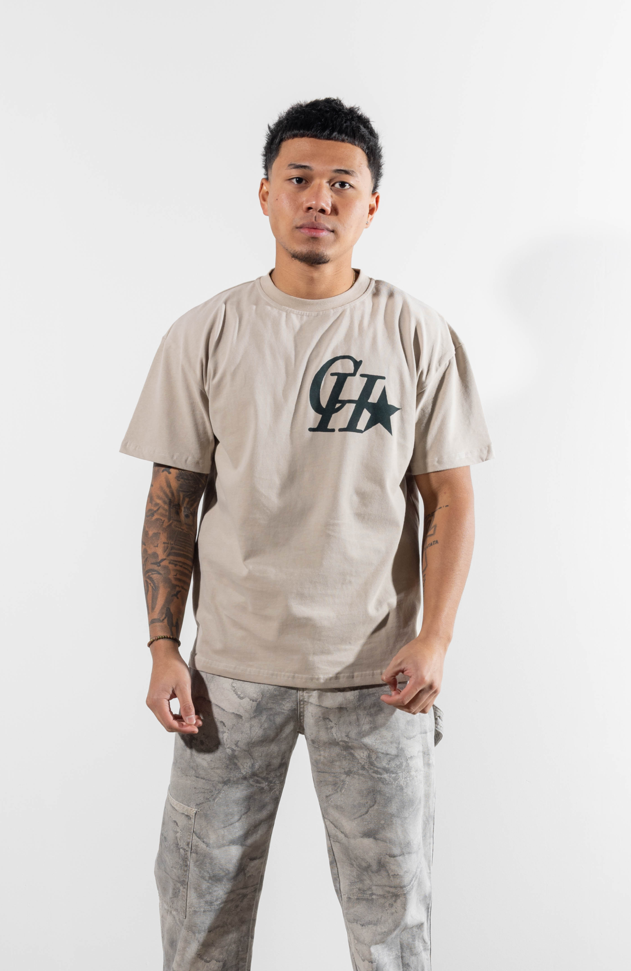 Culture Heritage - CH Basic Tee | Taupe