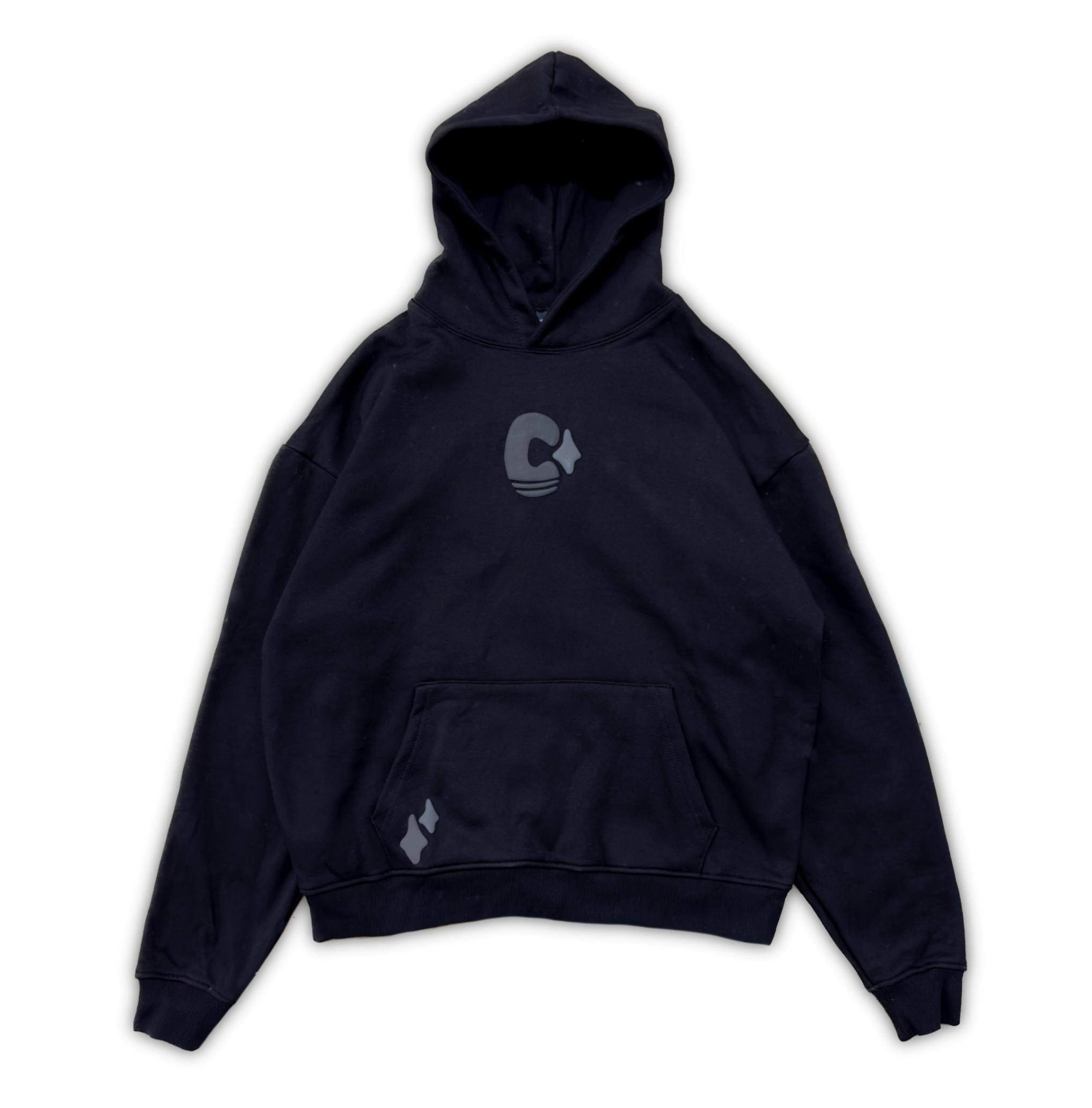 Serge denimes top black hoodie