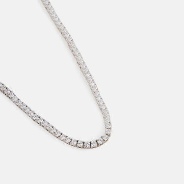 SDN - Tennis Chain Necklace | Silver