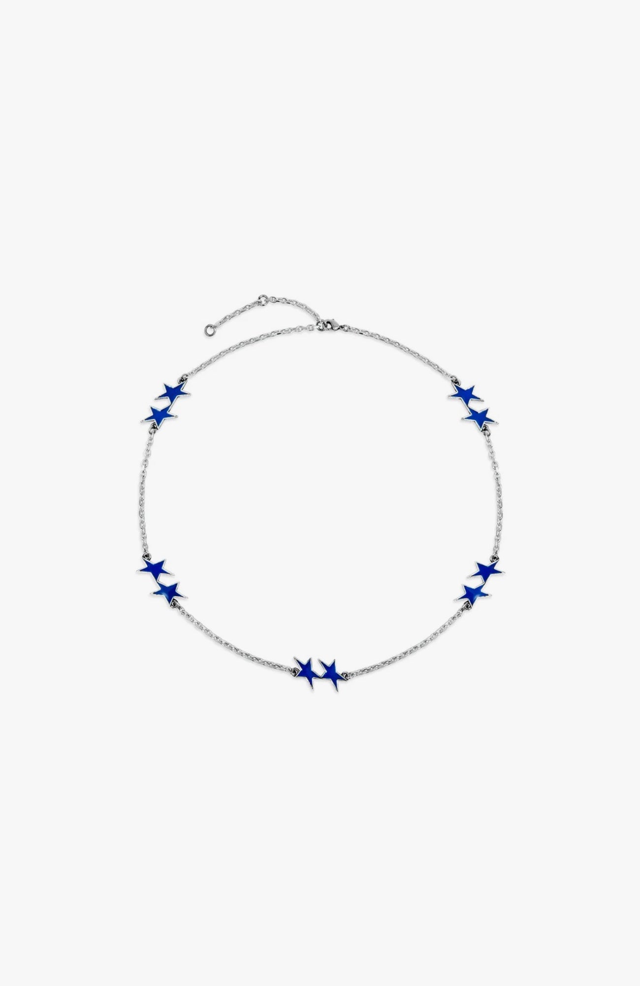 TwoJeys - Enameled Icon Necklace | Silver