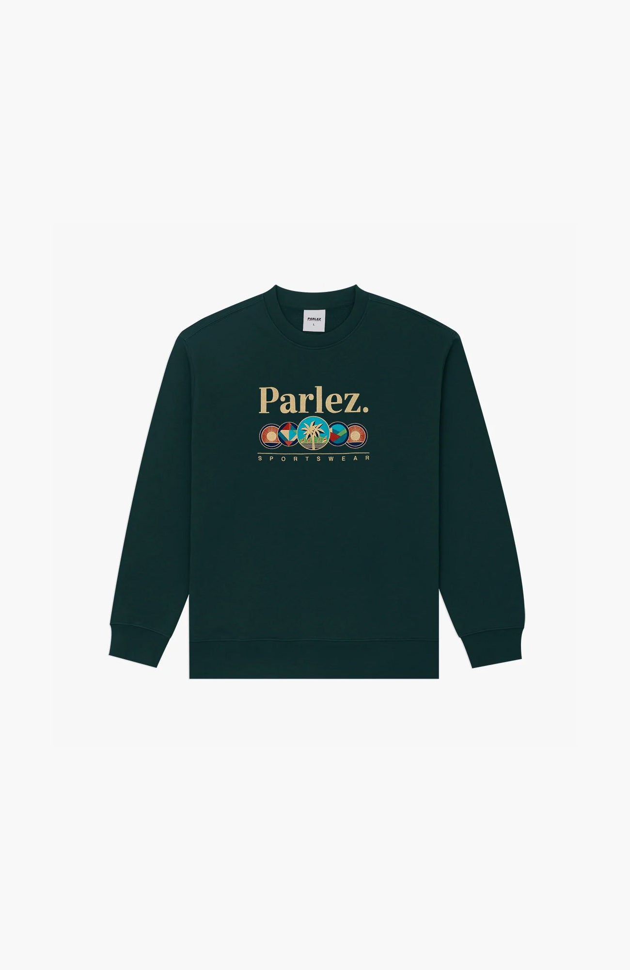 Parlez - Reefer Sweatshirt | Deep Green