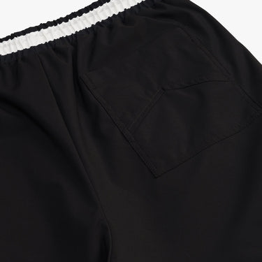 RHUDE - BASKETBALL SWIM SHORTS | BLACK/WHITE