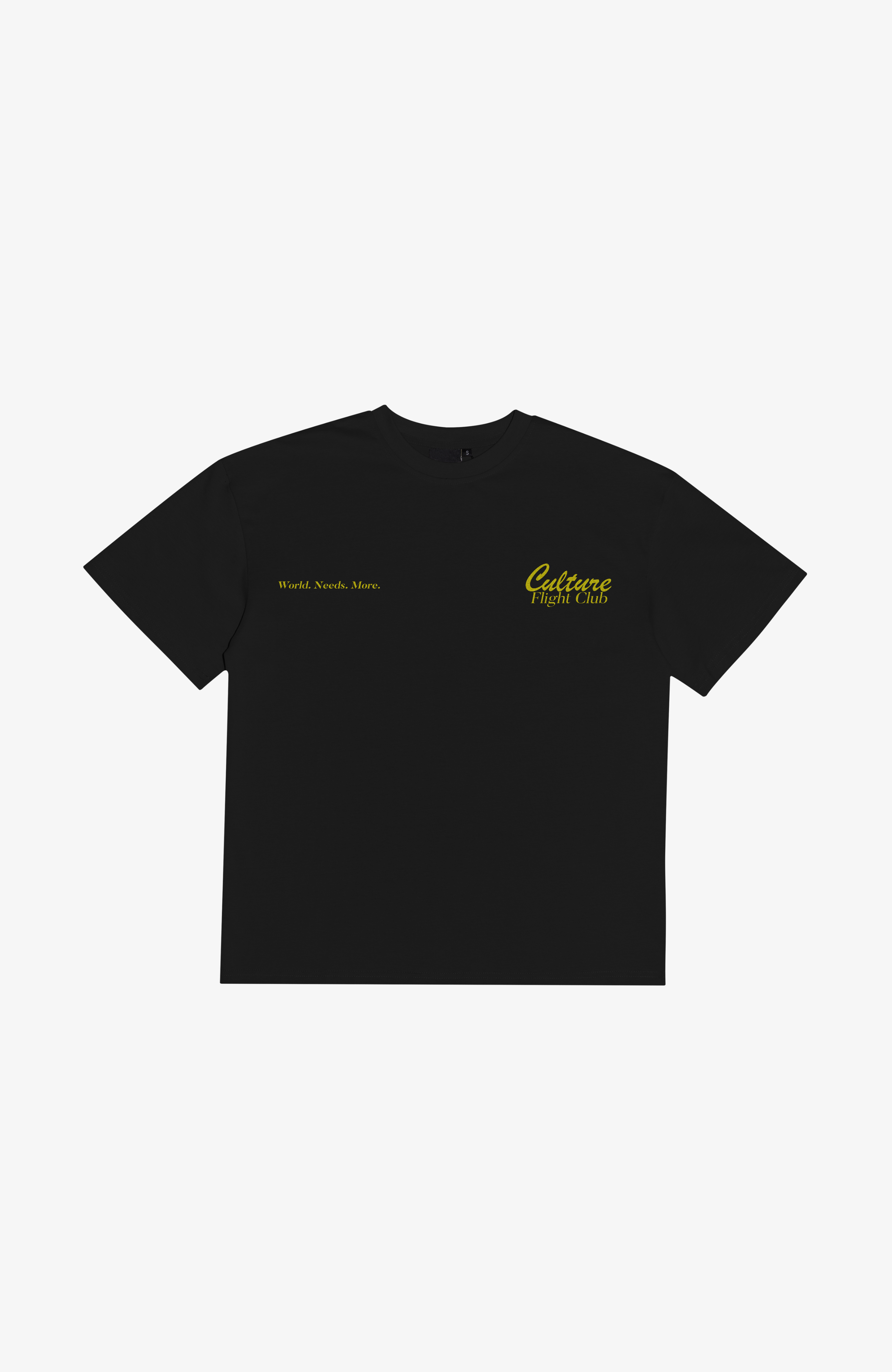 Culture Heritage - Flight Club Tee | Black (Challenge Edition)