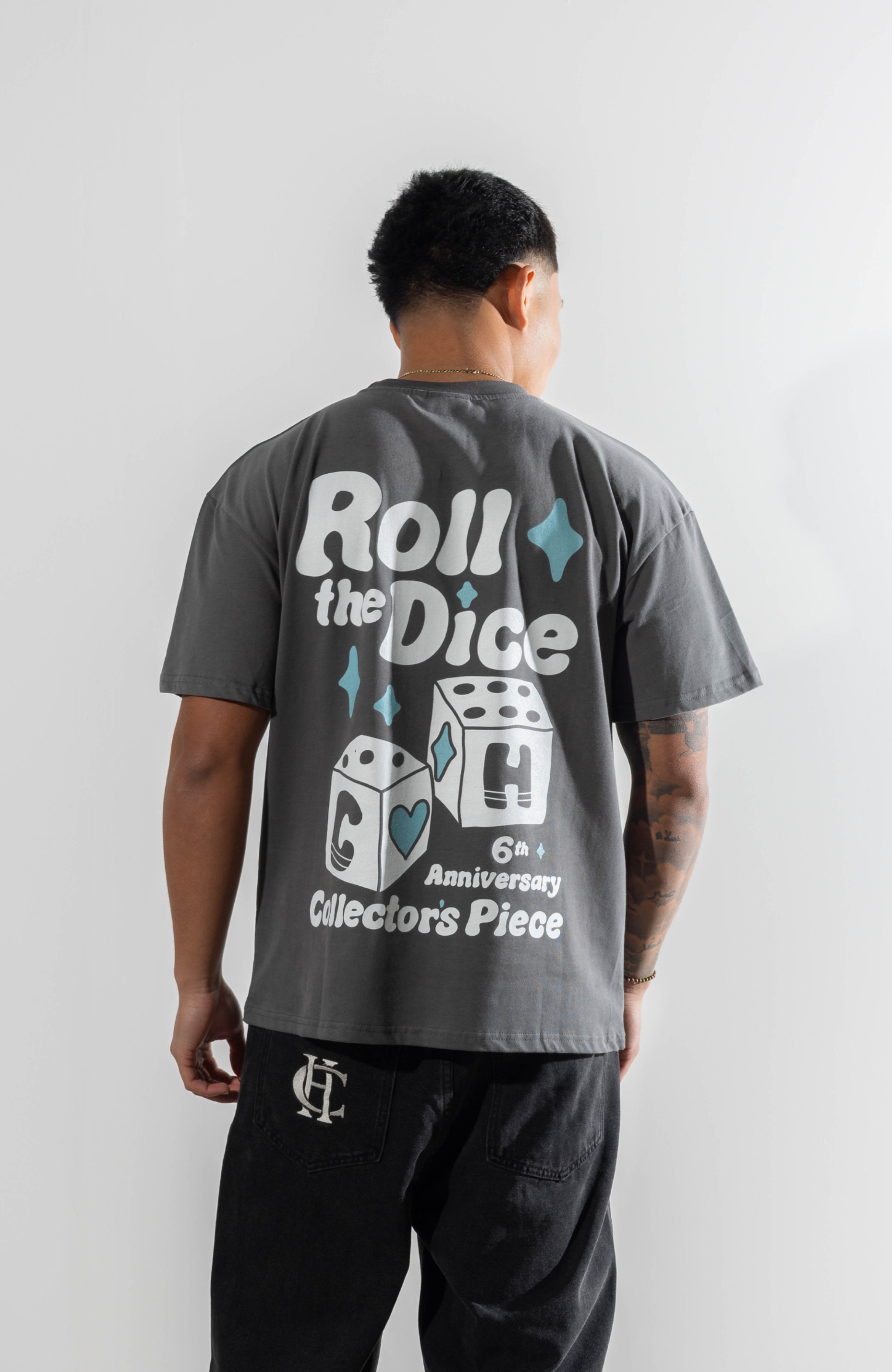 Culture Heritage - Roll the Dice Tee (6th Anniversary) | Graphite