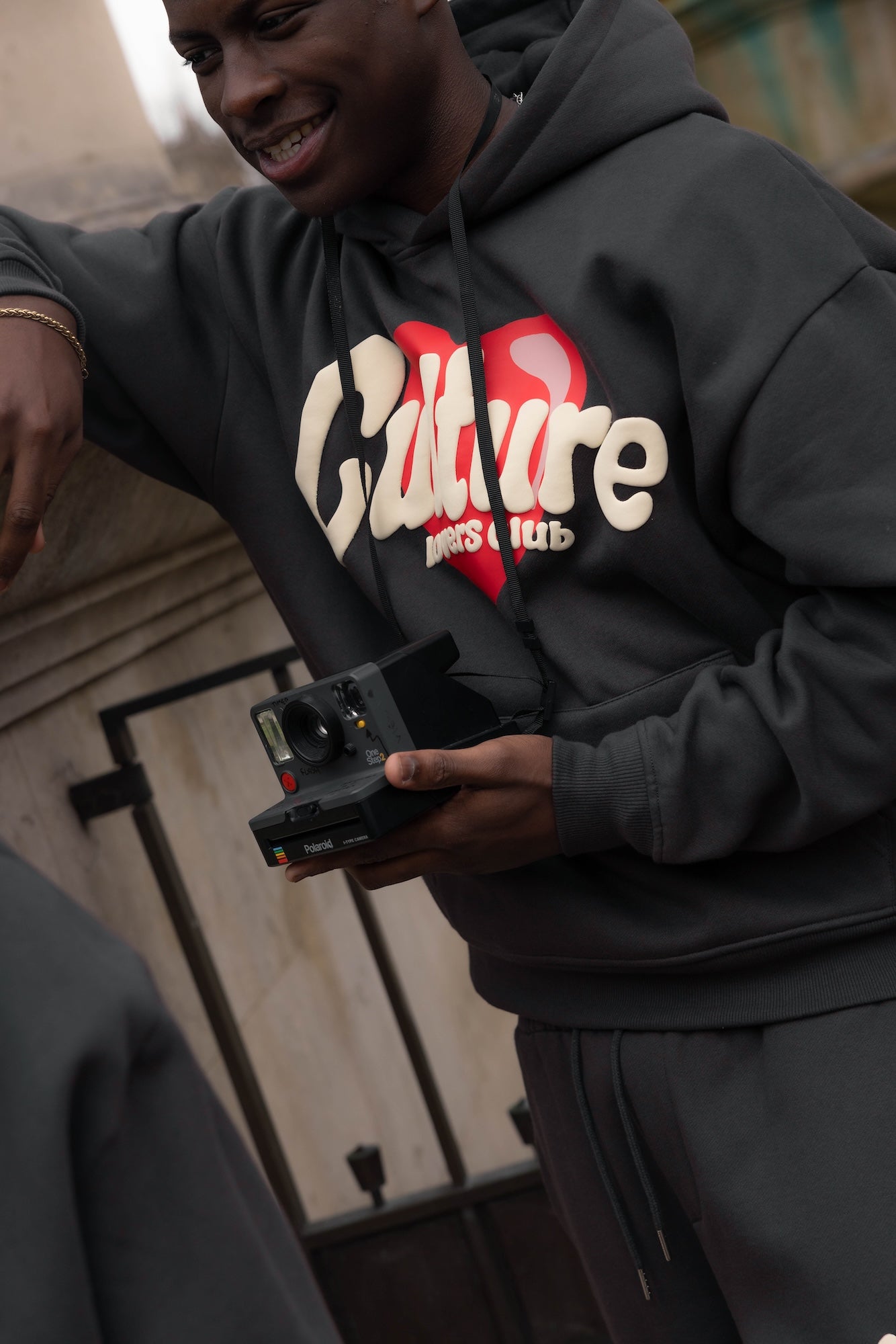 Culture Heritage - Lovers Hoodie | Granite-Grey