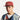 Parlez - Brade 6 Panel Cap | Dusty Coral