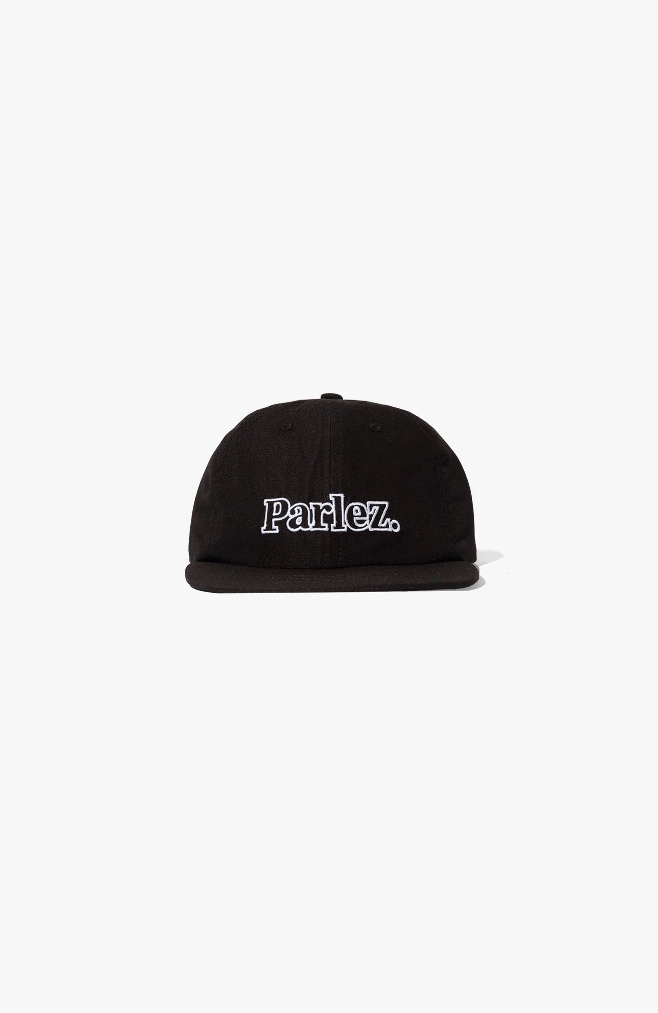 Parlez - Brade 6 Panel Cap | Black
