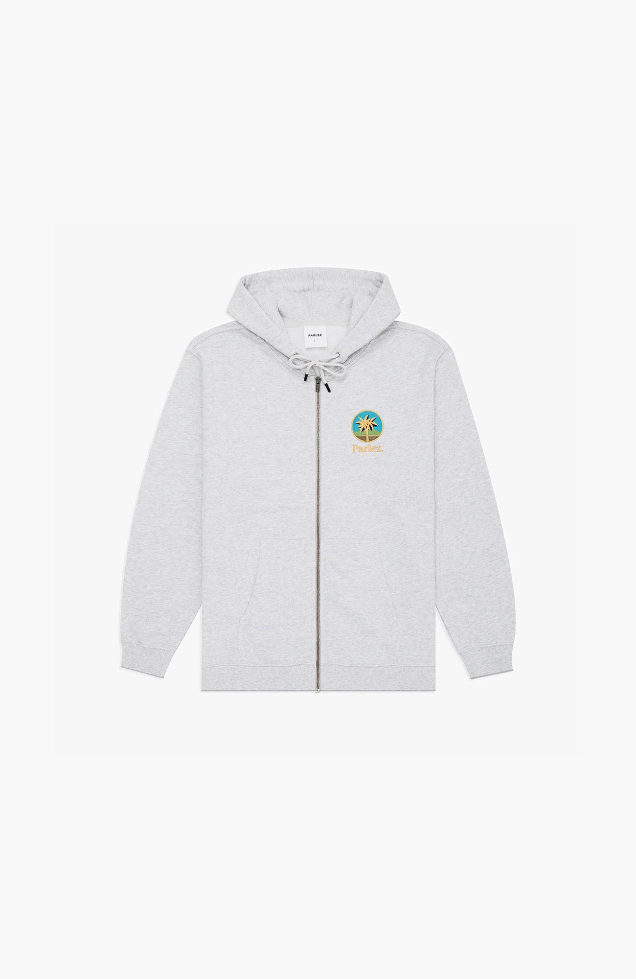 Parlez - Vigie Zip Hoodie | Heather Grey