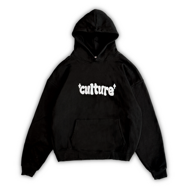 Culture Heritage - World Culture Hoodie | Black White