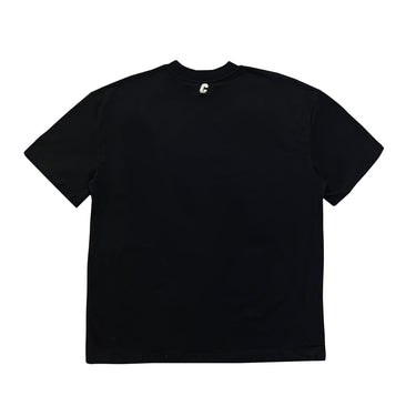 Culture Heritage - Tee-shirt avec logo arqué | Noir/Crème