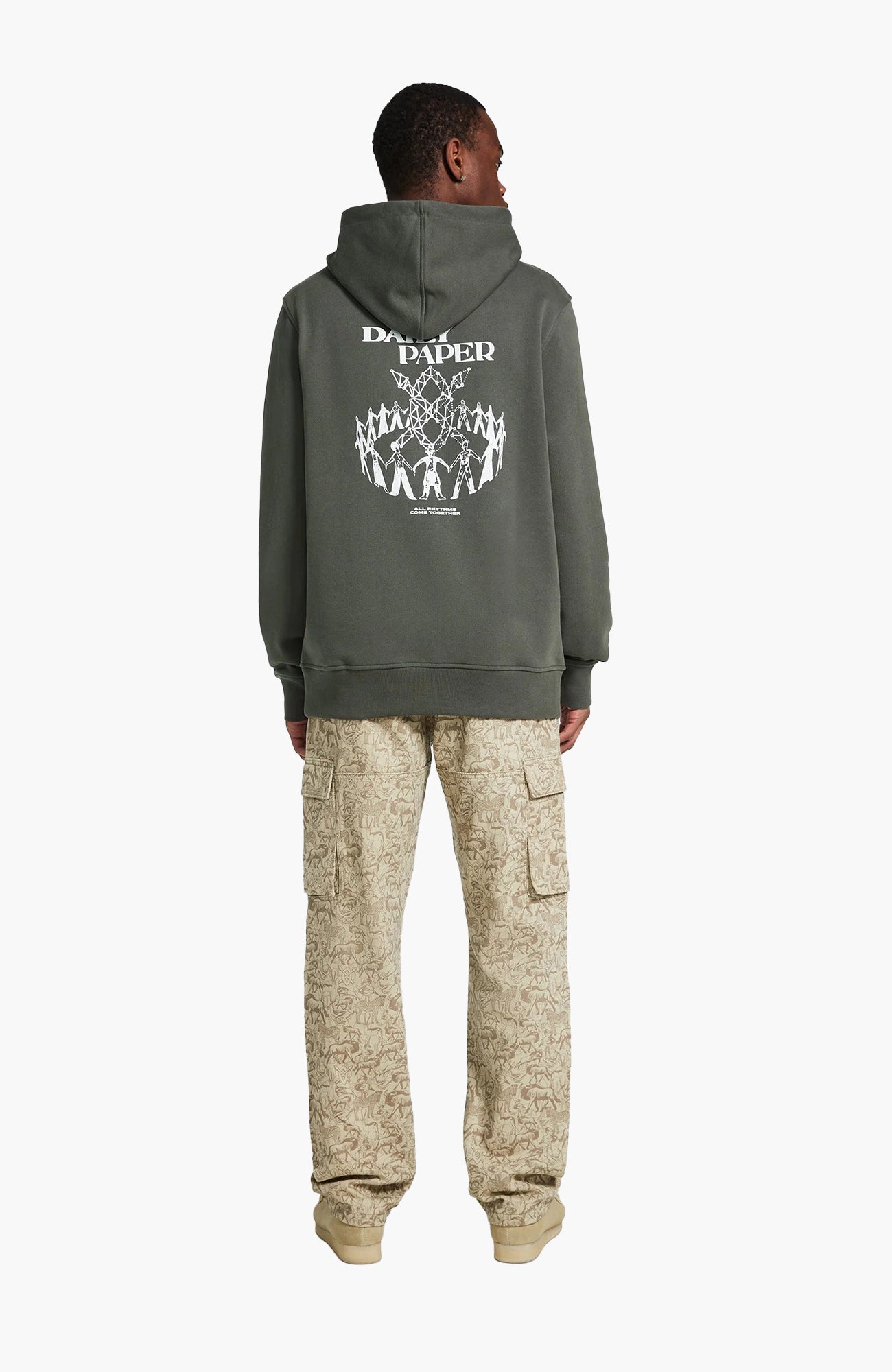 Daily Paper - Hand In Hand Hoodie | Chimera Green