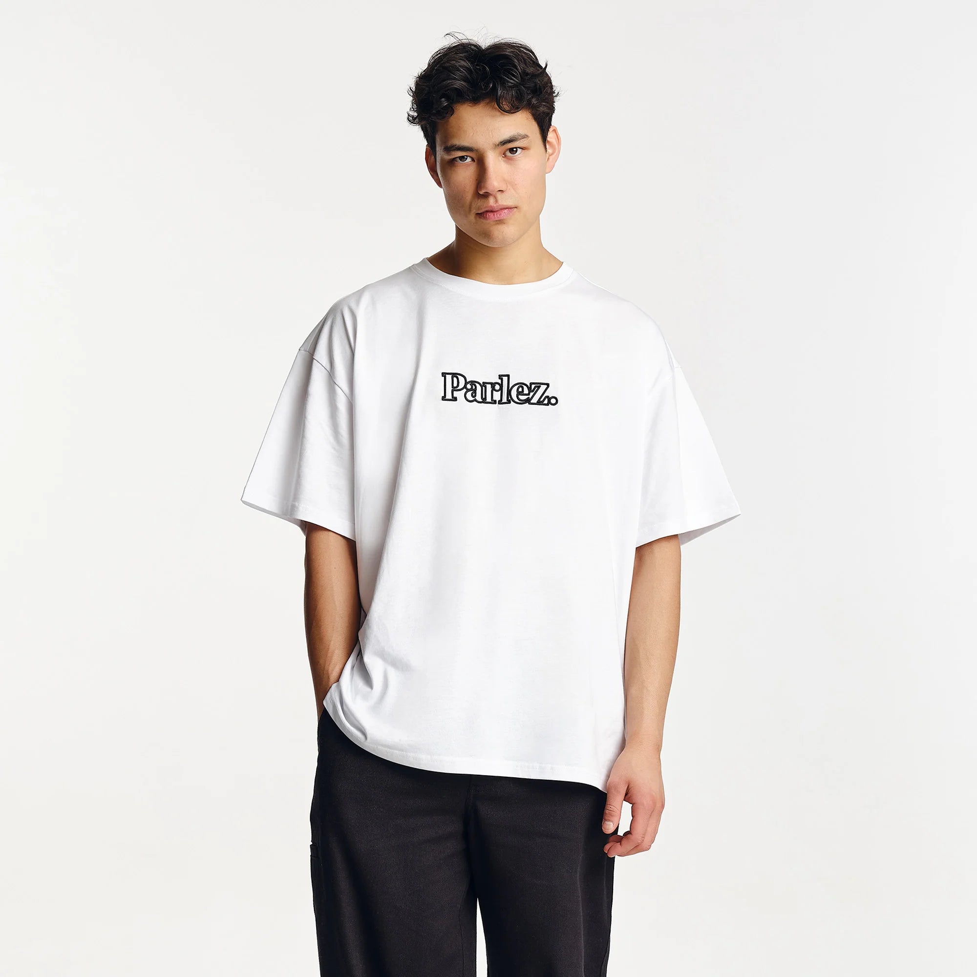 Parlez - Staffa Oversized Tee | White