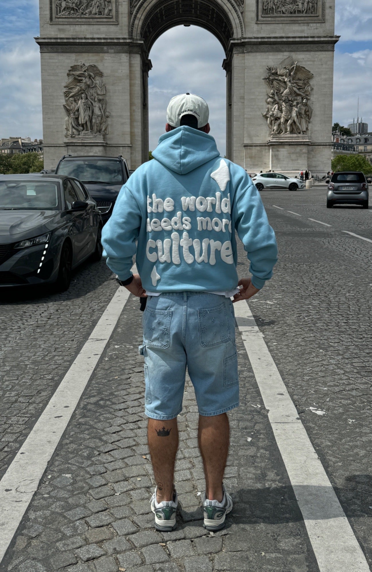 Culture Heritage - World Culture Hoodie | Sky Blue