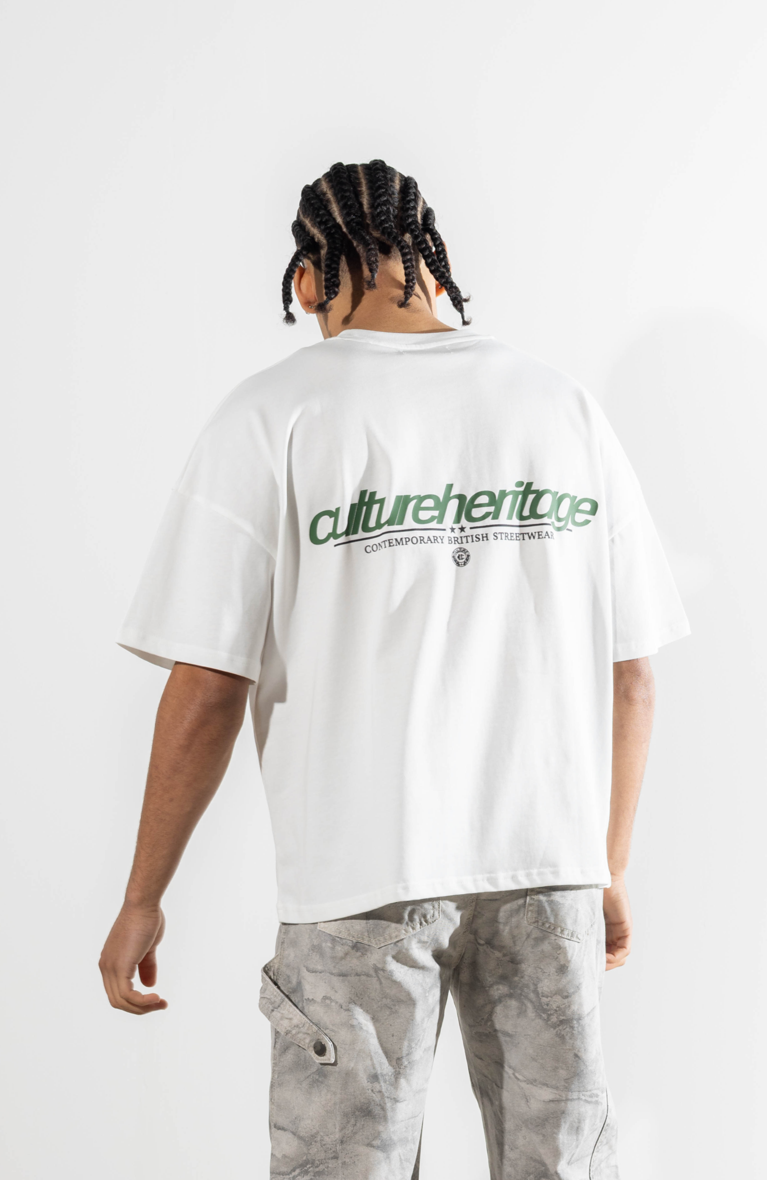 Culture Heritage - Manhattan Tee | White