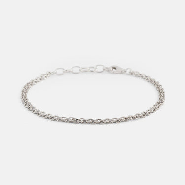 SDN - Oval Belcher Chain Bracelet | Silver
