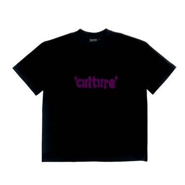 Culture Heritage - World Culture Tee | Black Purple