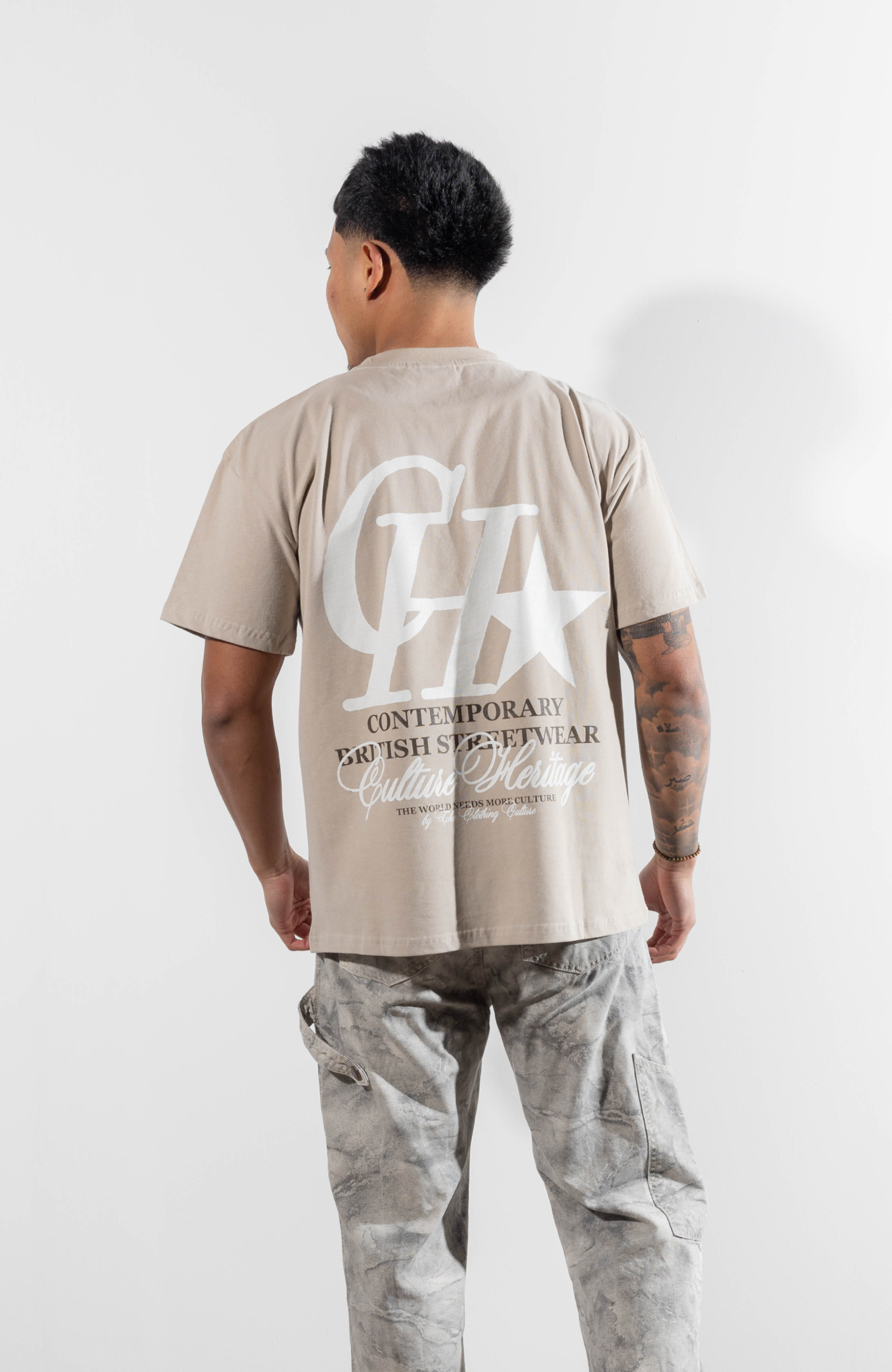 Culture Heritage - Contemporary Tee | Taupe