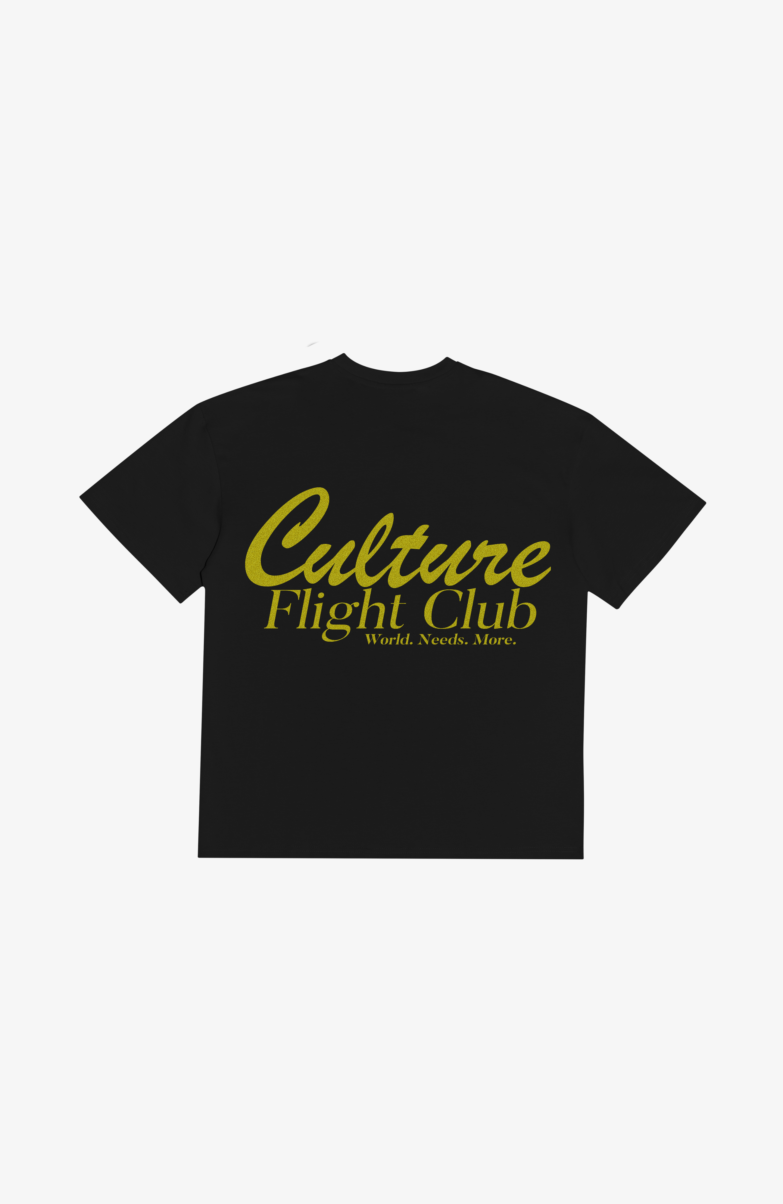 Culture Heritage - Flight Club Tee | Black (Challenge Edition)