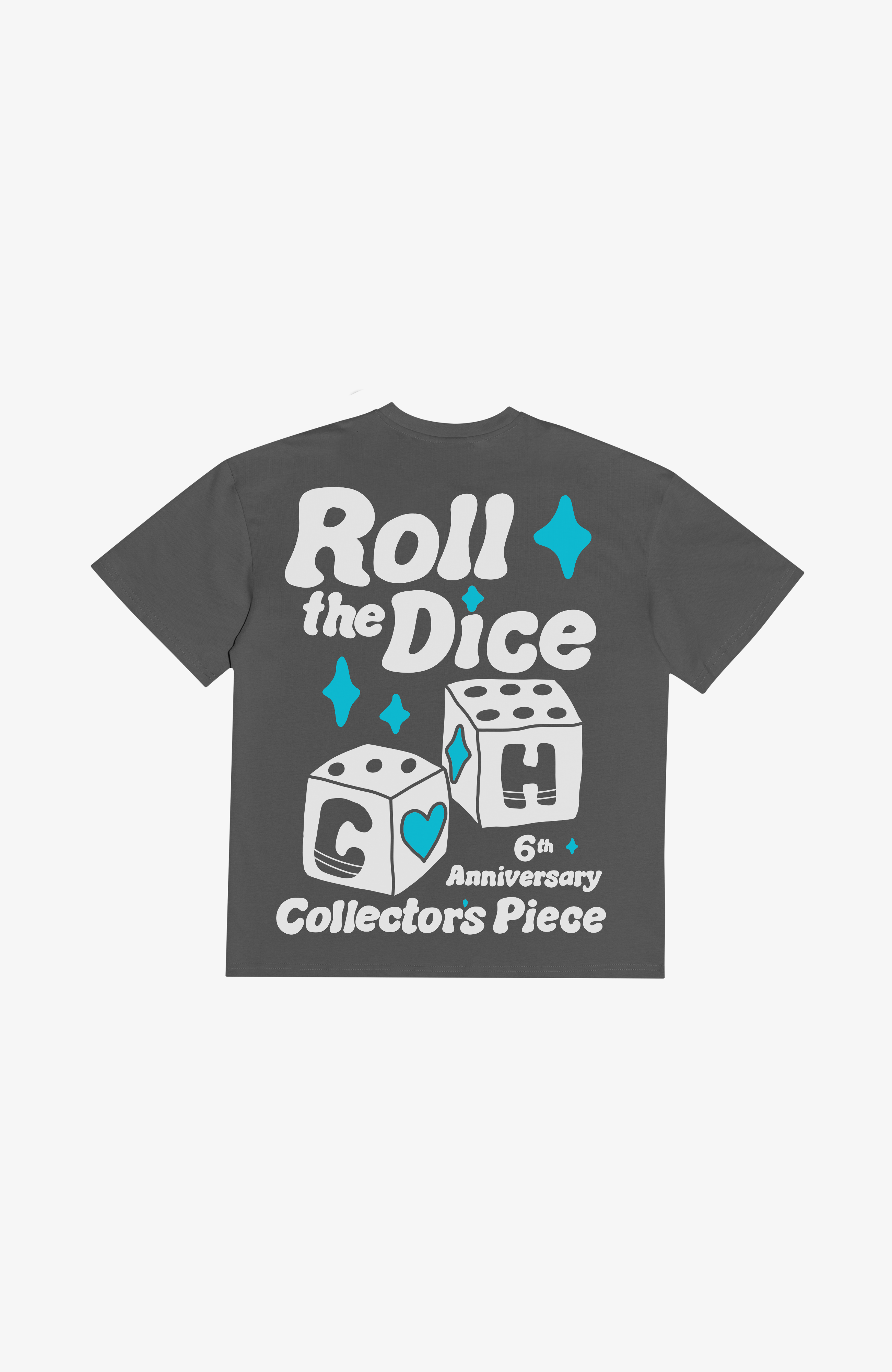 Culture Heritage - Roll the Dice Tee (6th Anniversary) | Graphite
