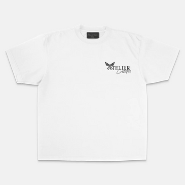 FKA - Camiseta Atelier | Blanco negro