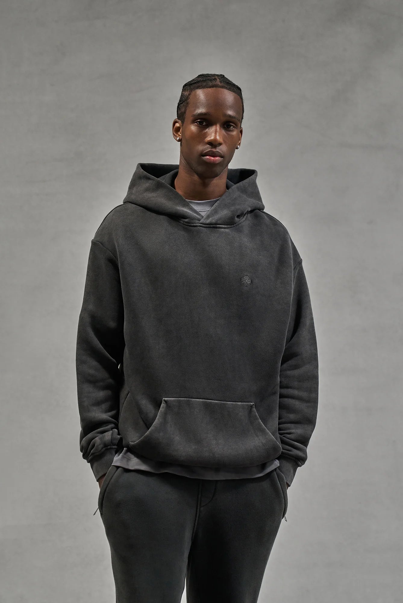 Couture Club - Laundered Classics Hoodie | Charcoal