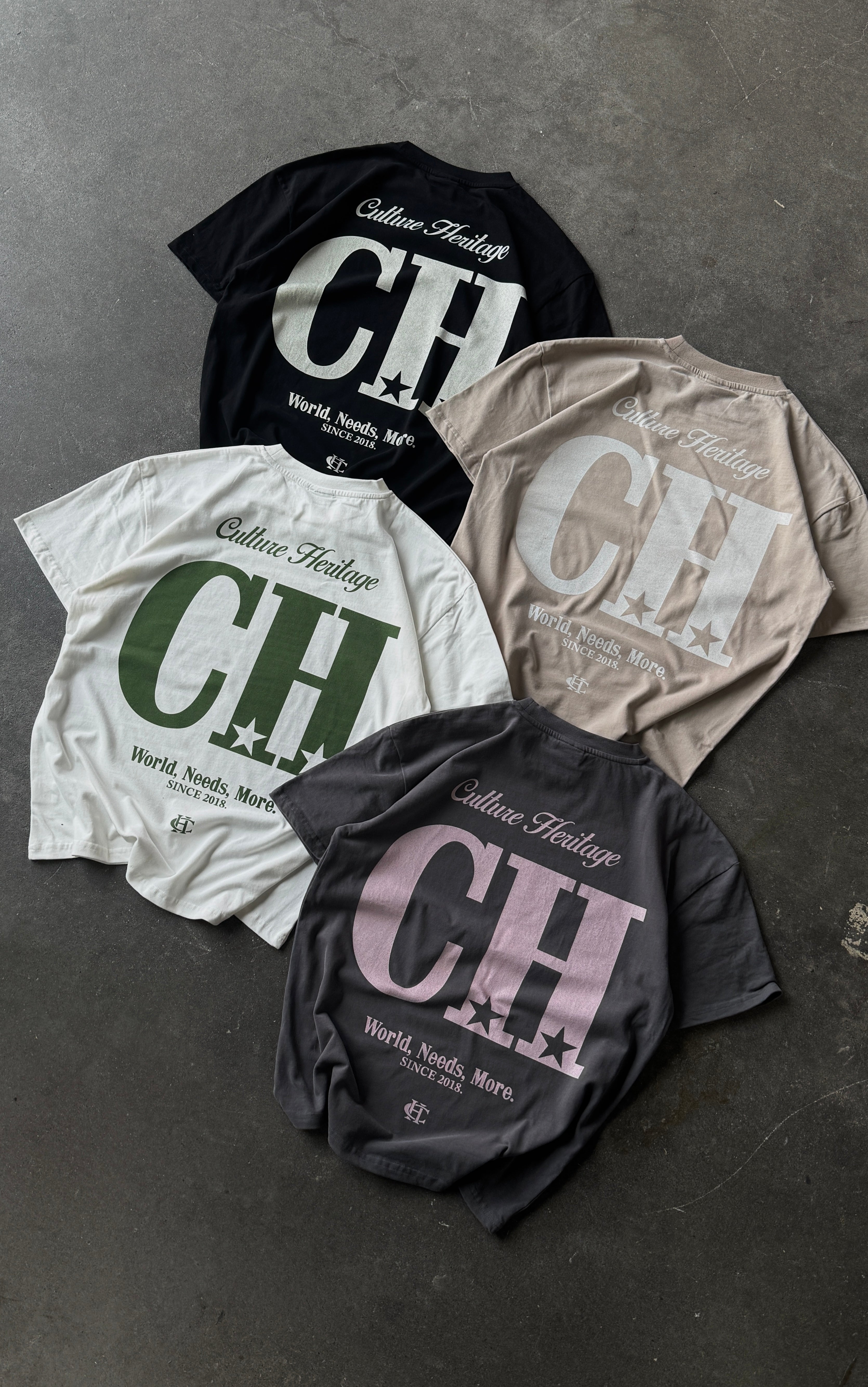 Culture Heritage - CH Allstar Tee | Taupe (Challenge Edition)