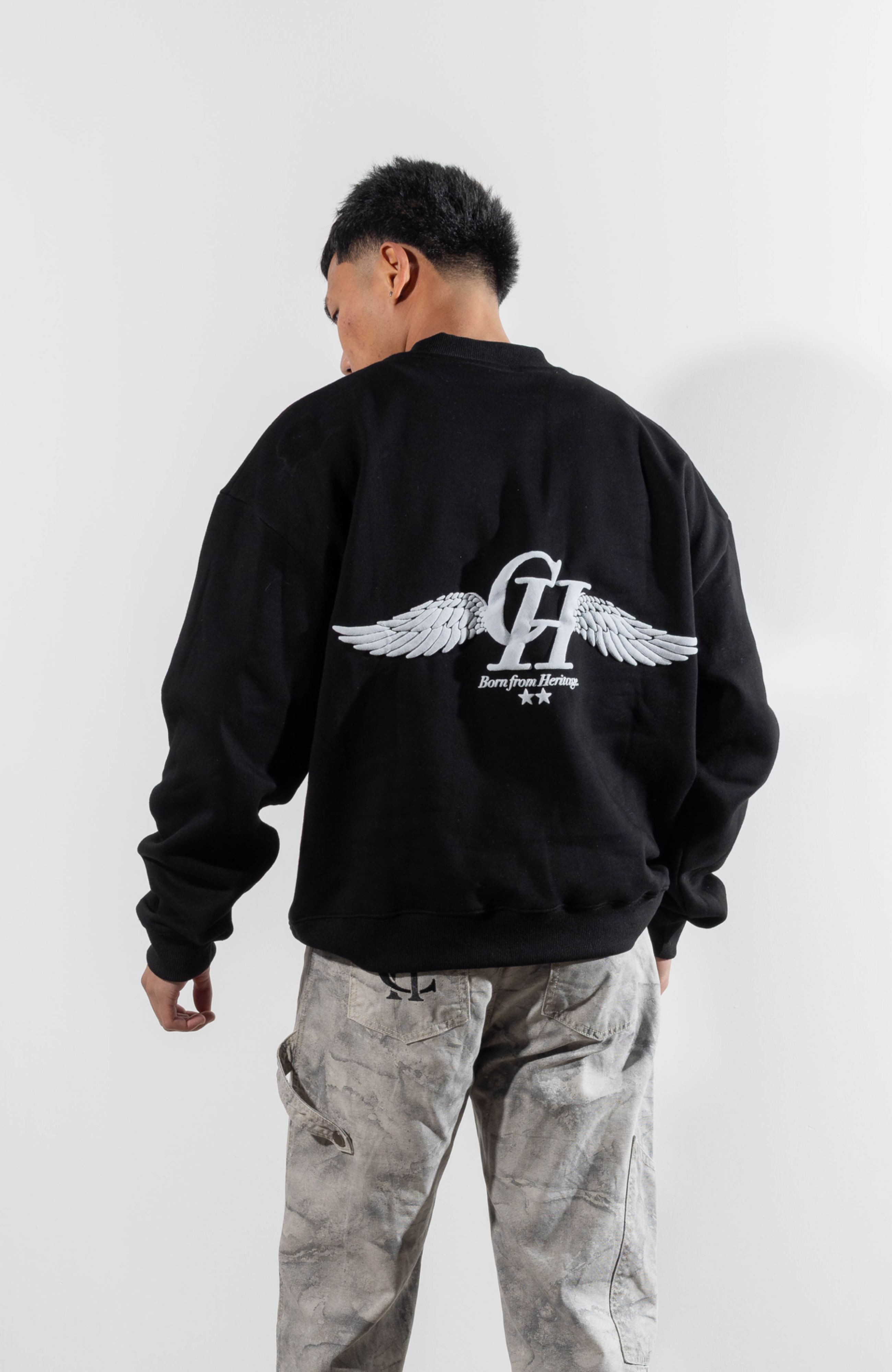 Culture Heritage - Ascension Crewneck | Black