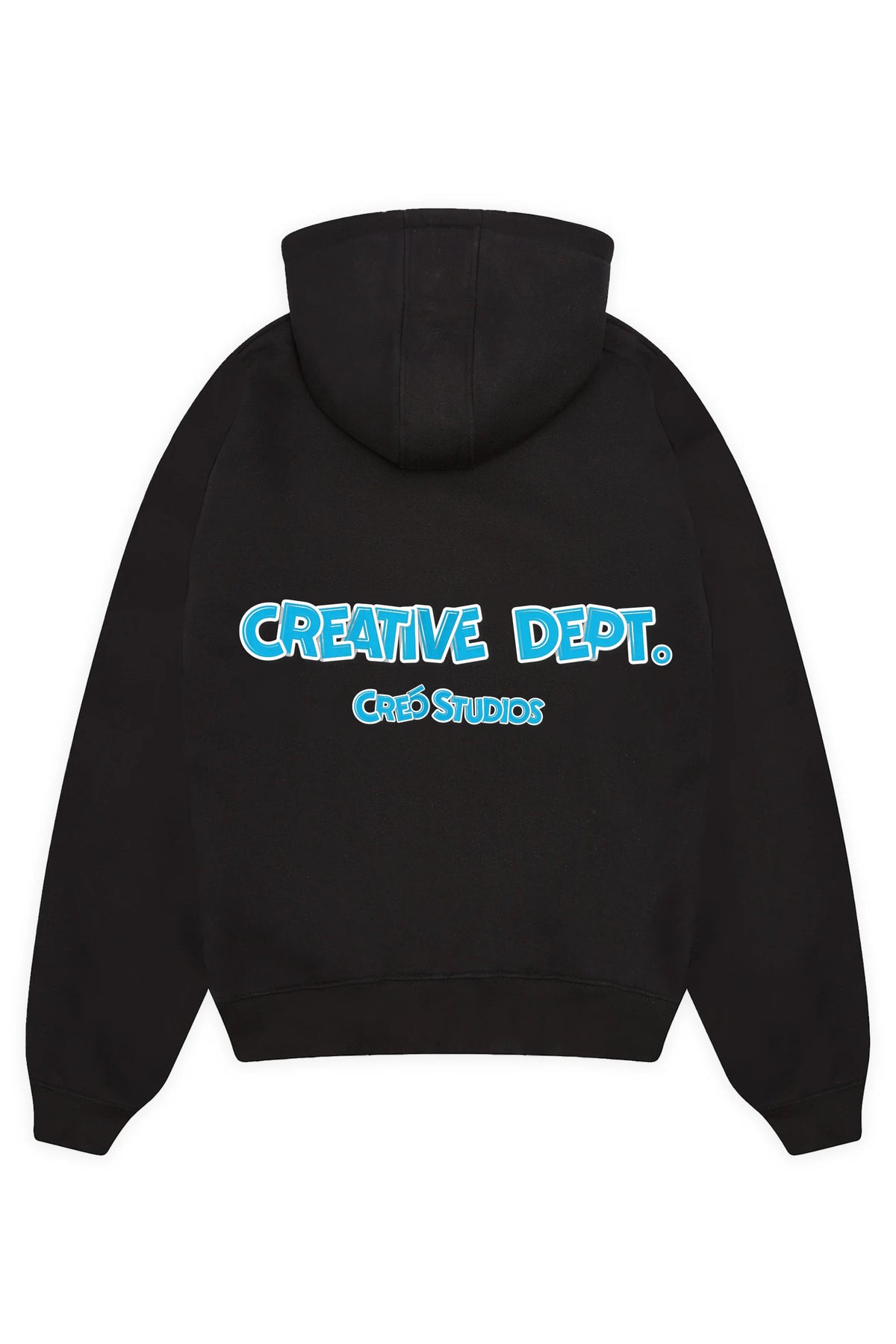Creo Studios X Culture - Creative Dept Hoodie | Black & C Blue