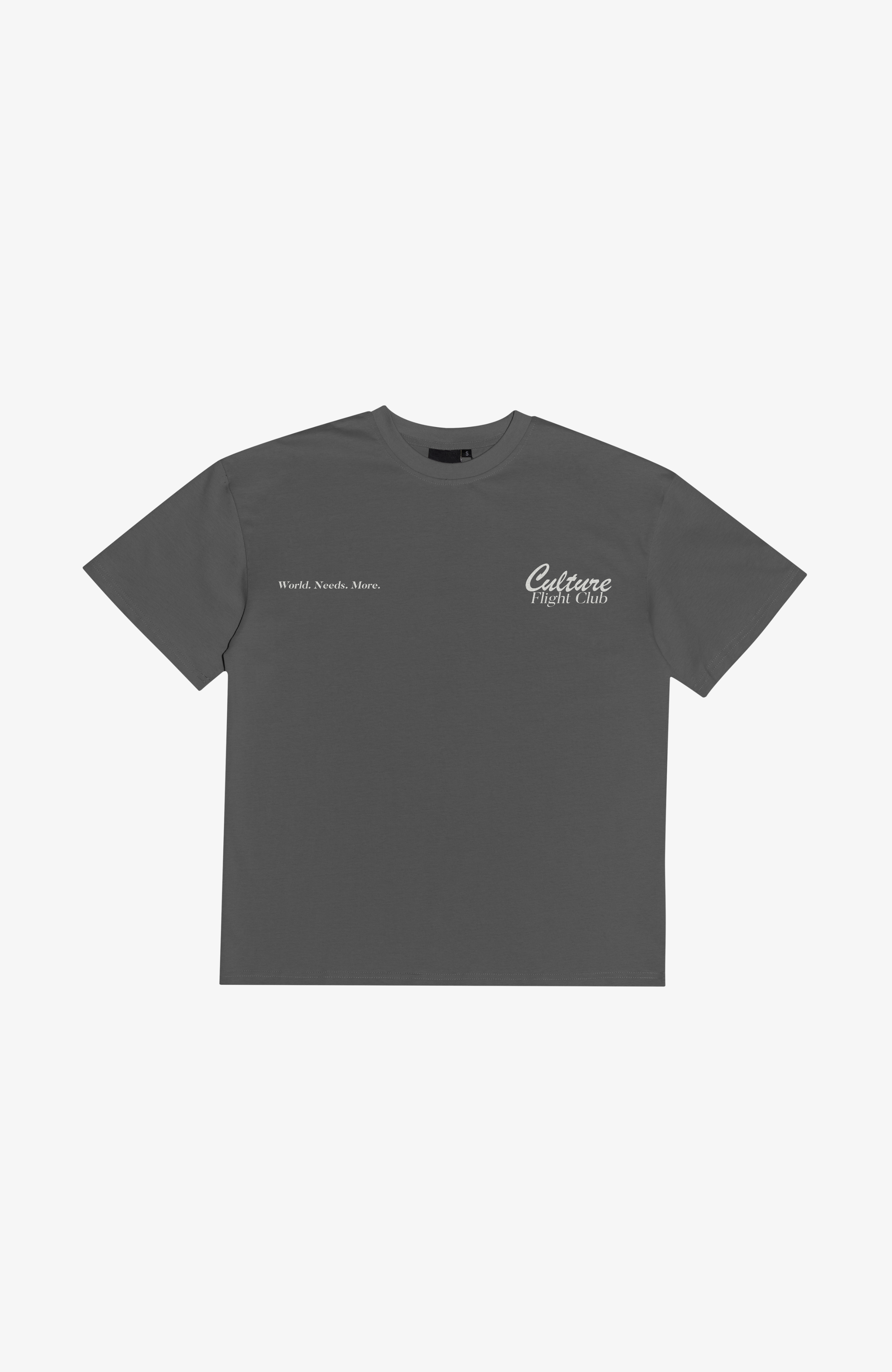 Culture Heritage - Flight Club Tee | Graphite (Challenge Edition)