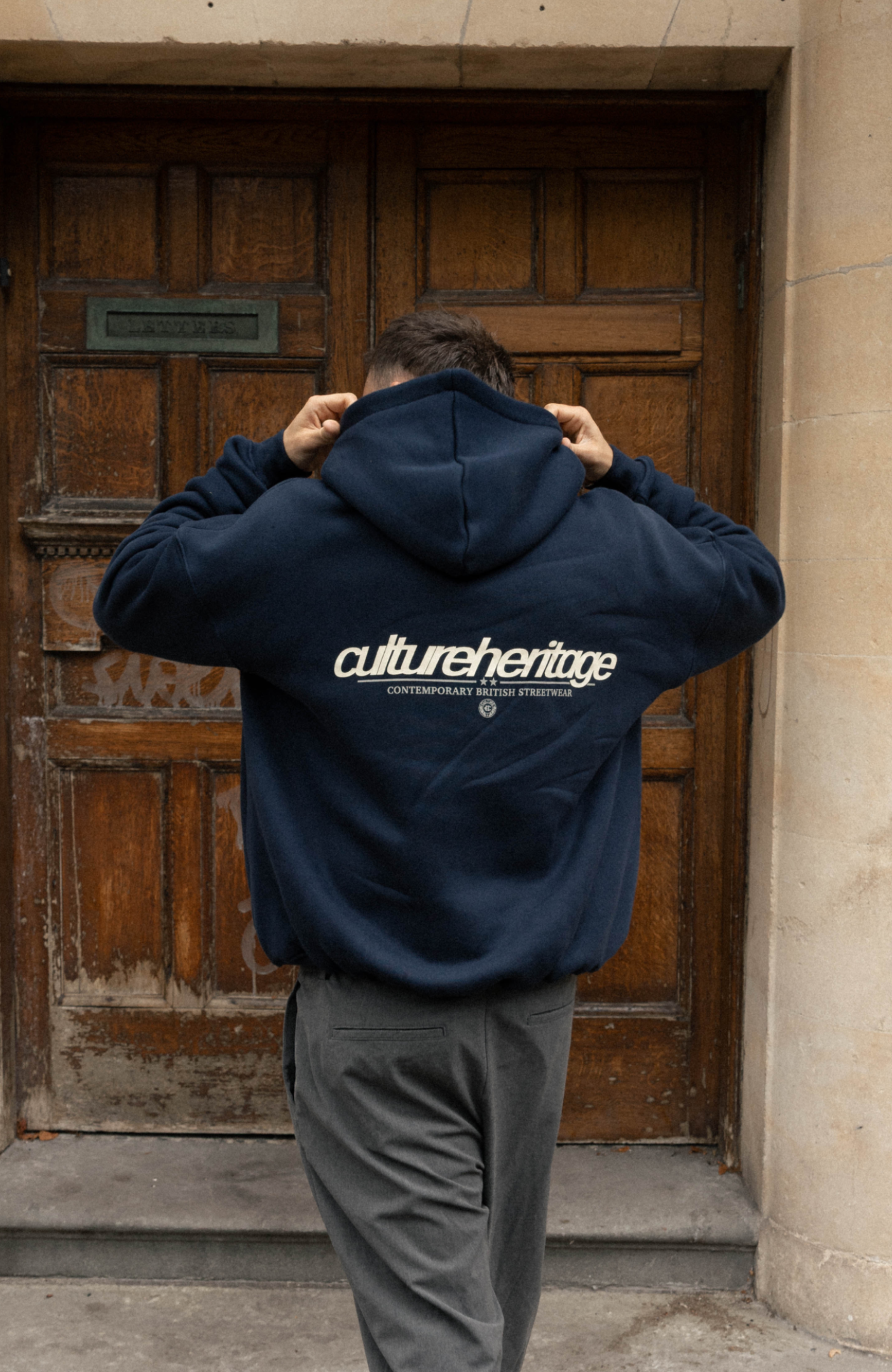 Culture Heritage - Manhattan Hoodie | Deep navy
