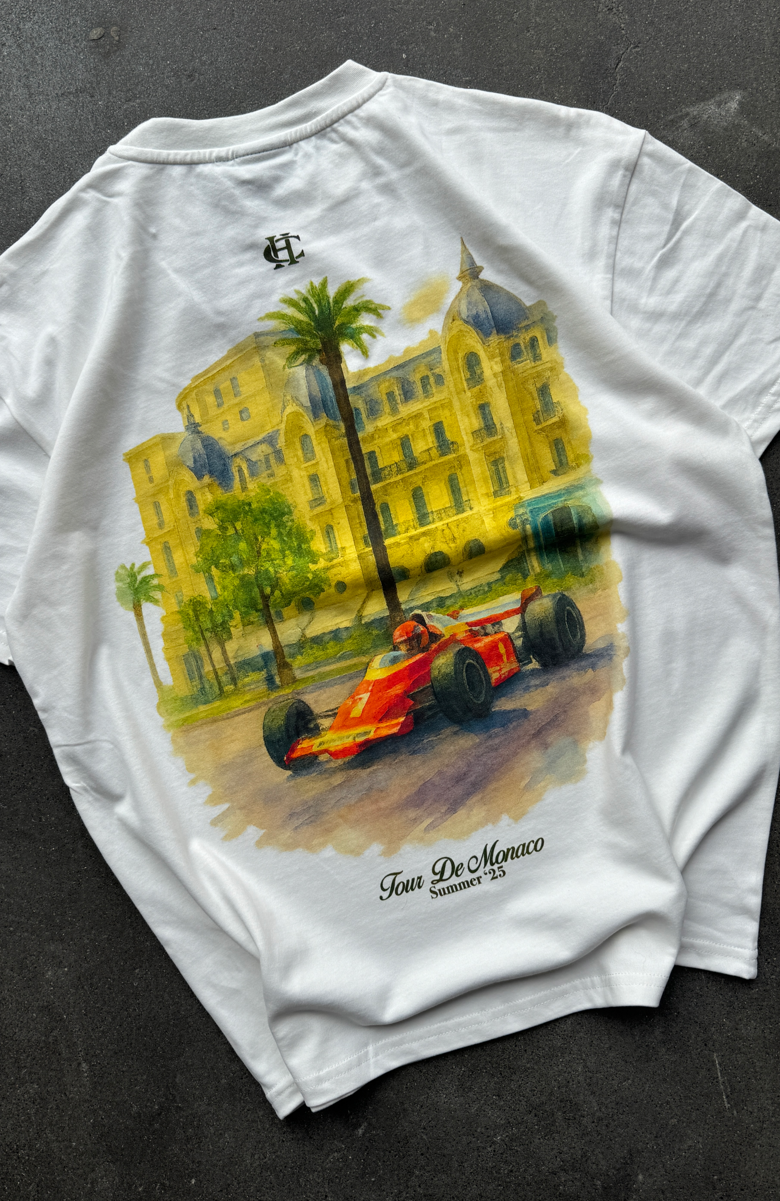 Culture Heritage - Monaco Tee | White