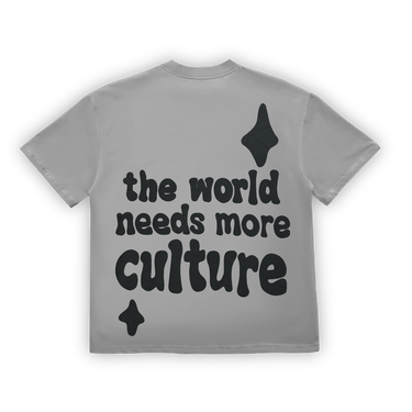 Culture Heritage - World Culture Tee | Slate Black