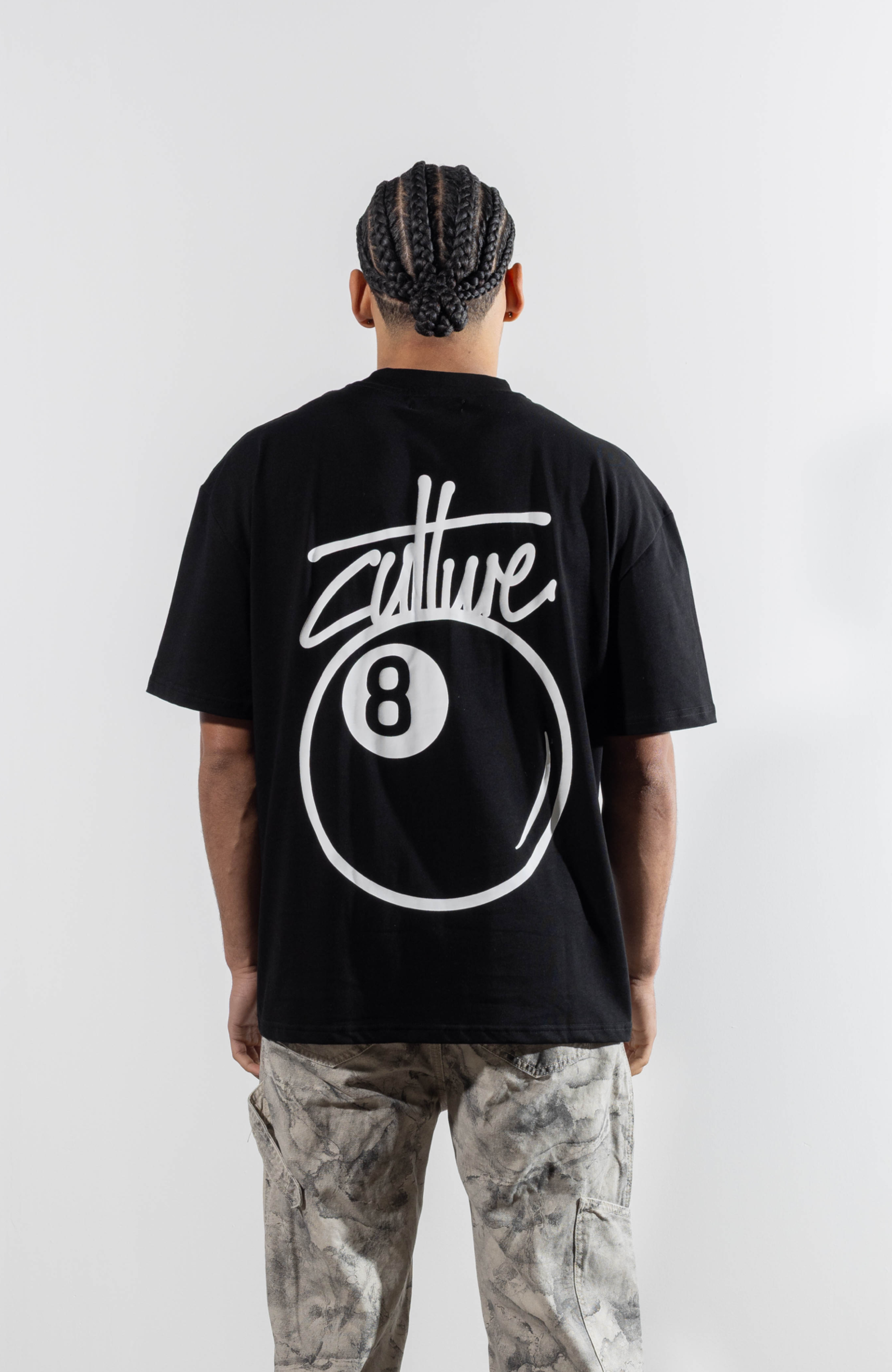 Culture Heritage - 8 Ball Tee | Black