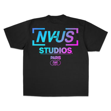 Camiseta NV-US "Studio" - Negra