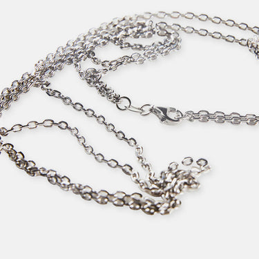 SDN - Oval Belcher Dual Chain | Silver