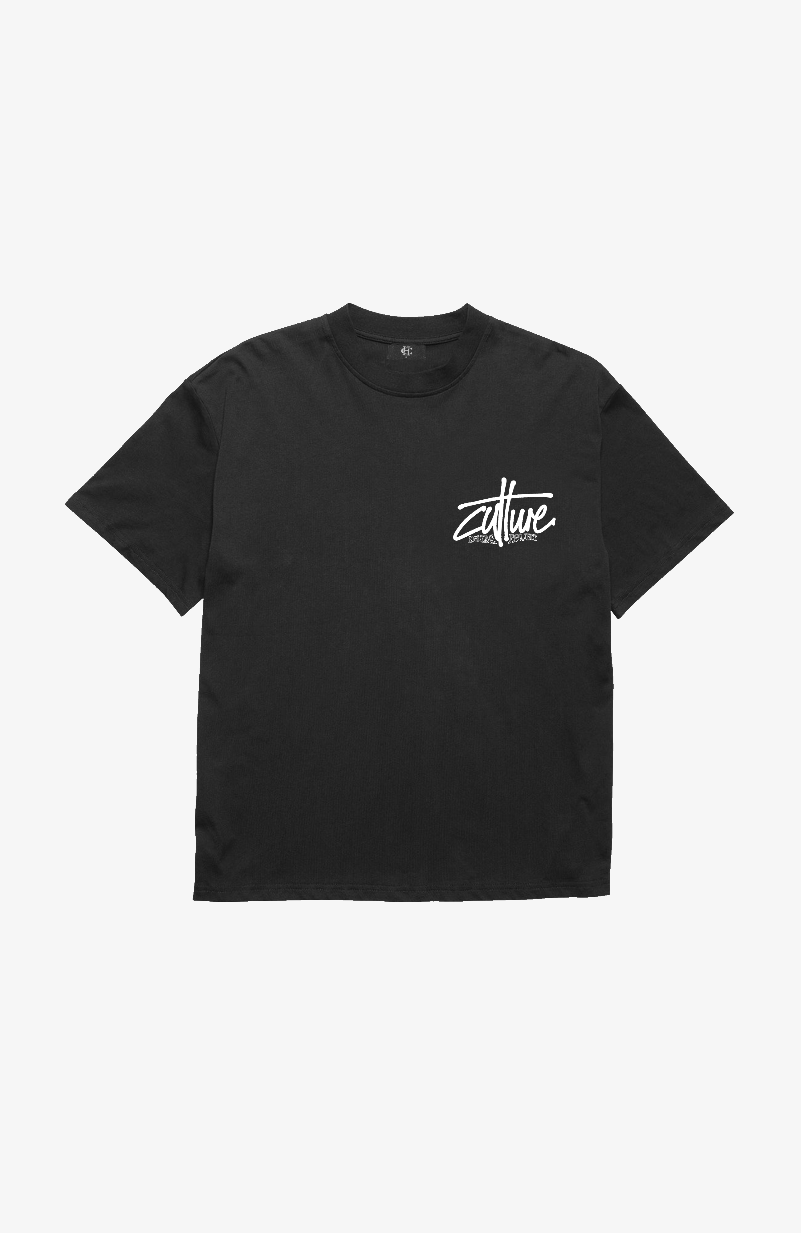 Culture Heritage - Graffiti Tag Tee | Black White