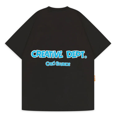 Creo Studios X Culture - Camiseta del departamento creativo | Negro y azul C