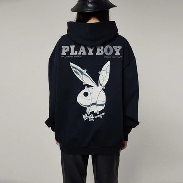 Sudadera con capucha Boy X Playboy 89 - Negro