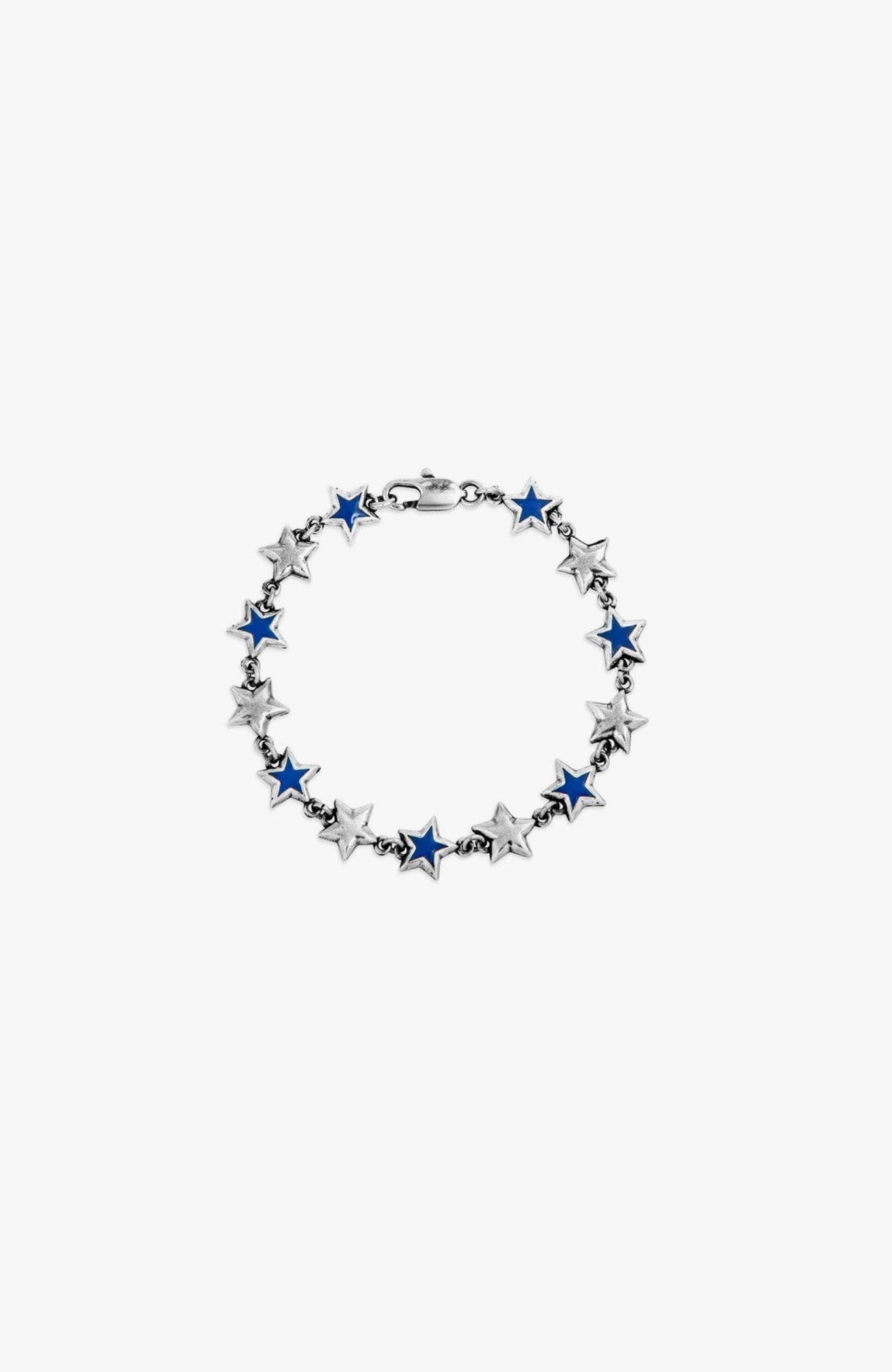 TwoJeys - Enameled Star Bracelet | Silver