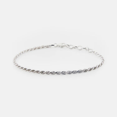 SDN - Rope Bracelet | Silver