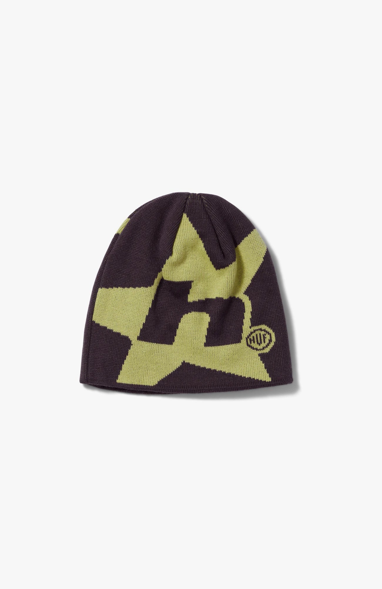 HUF - H Star Skull Beanie | Raisin
