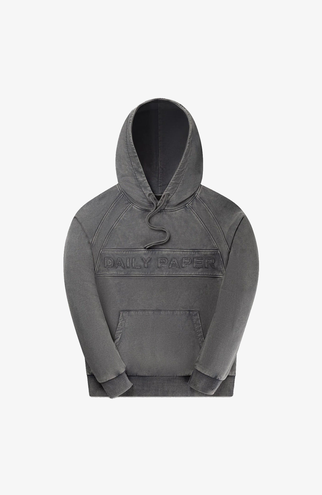 Daily Paper - Garment Wash Hoodie | Set Weather Grey