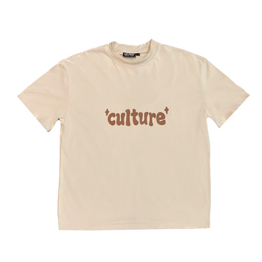 Culture Heritage - World Culture Tee | Cream Brown