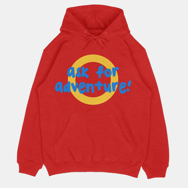 Kaizen - Ask For Adventure Hoodie | Red
