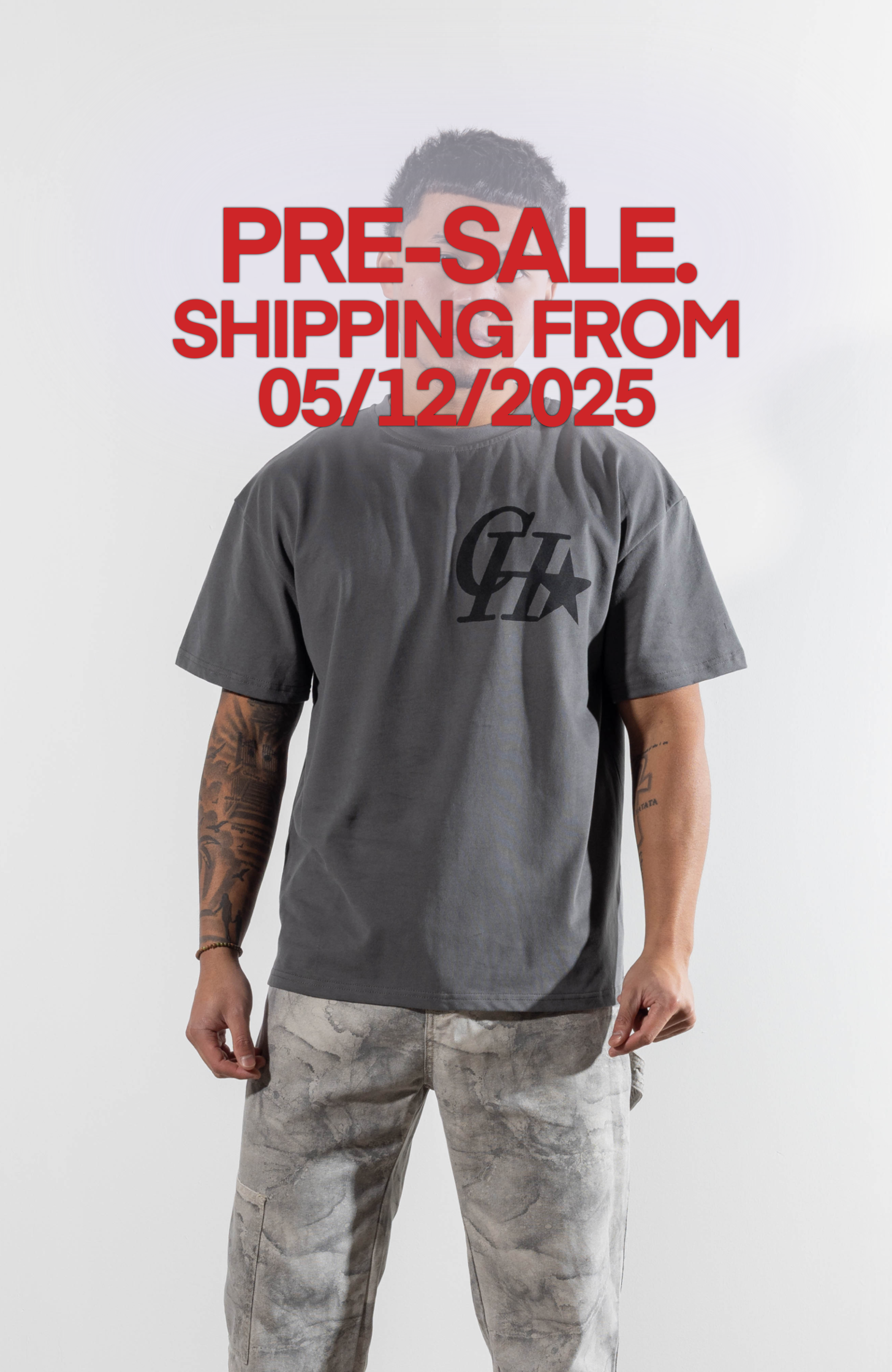 Culture Heritage - CH Basic Tee | Graphite