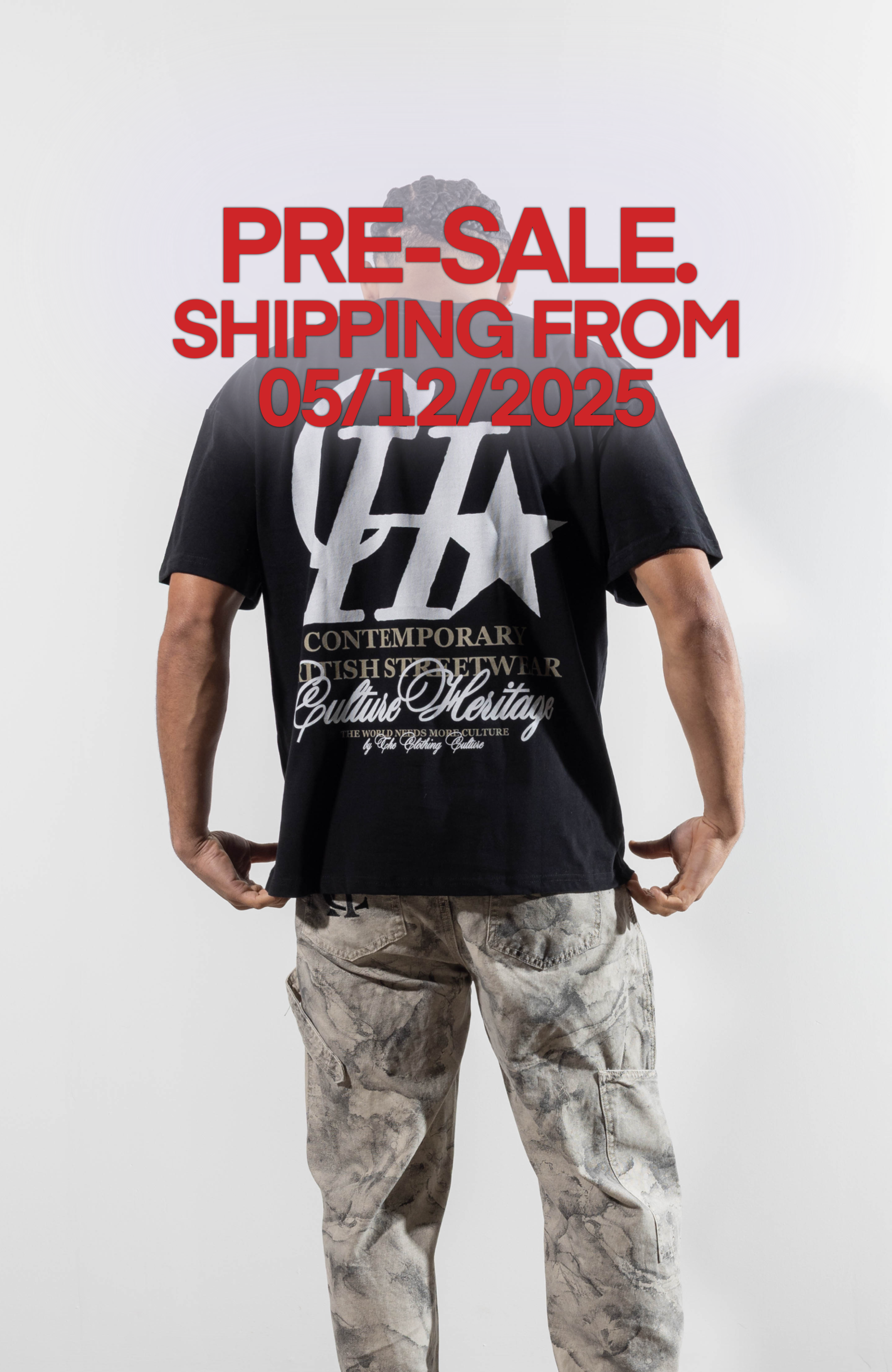 Culture Heritage - Contemporary Tee | Black